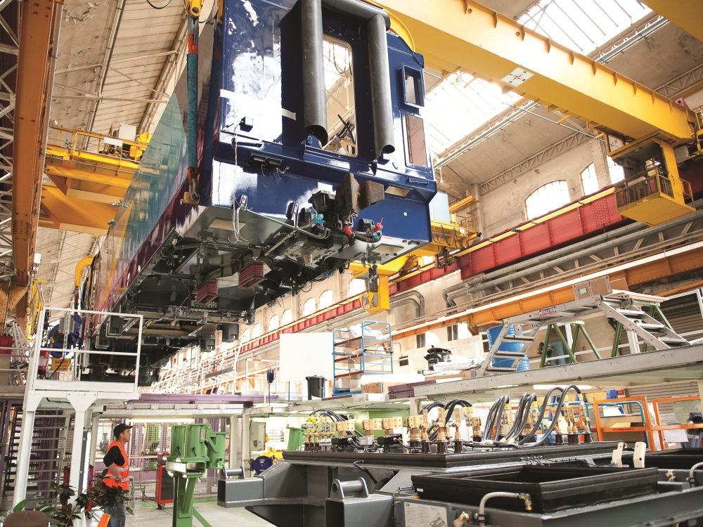 Leállítja belfort-i üzemében a gyártást az Alstom 2018-ig, az egység azonban azon túl is biztosítja majd a mozdonyok karbantartását és felújítását (fotó: Railway Gazette)