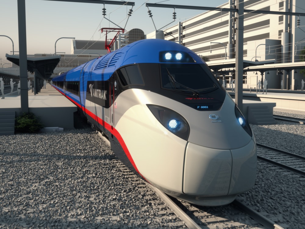 Az Alstom Avelia Liberty-vonatai váltják öt-hat éven belül az Acela Expresseket (látványterv: Alstom)