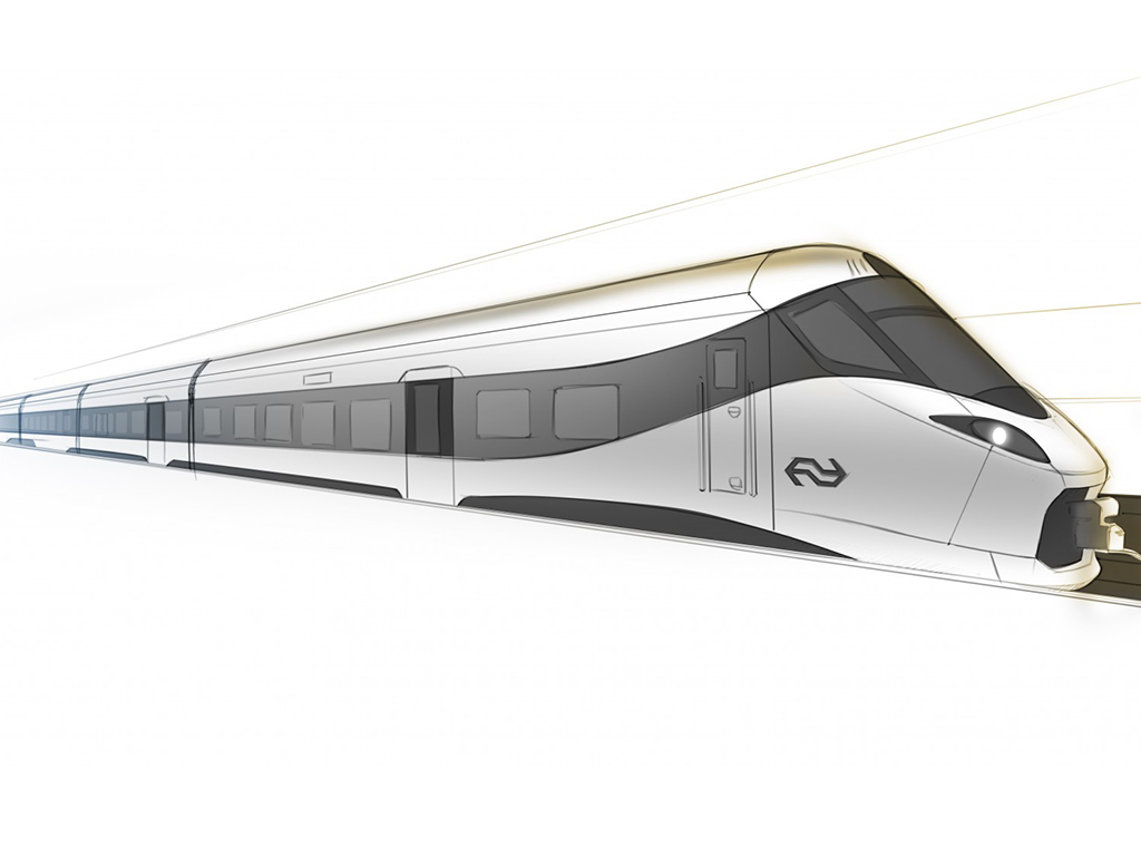 Az Alstomtól szerez be hetvenkilenc új generációs IC-motorvonatot az NS, a szerelvények 2021-től állhatnak forgalomba (látványterv: Alstom)