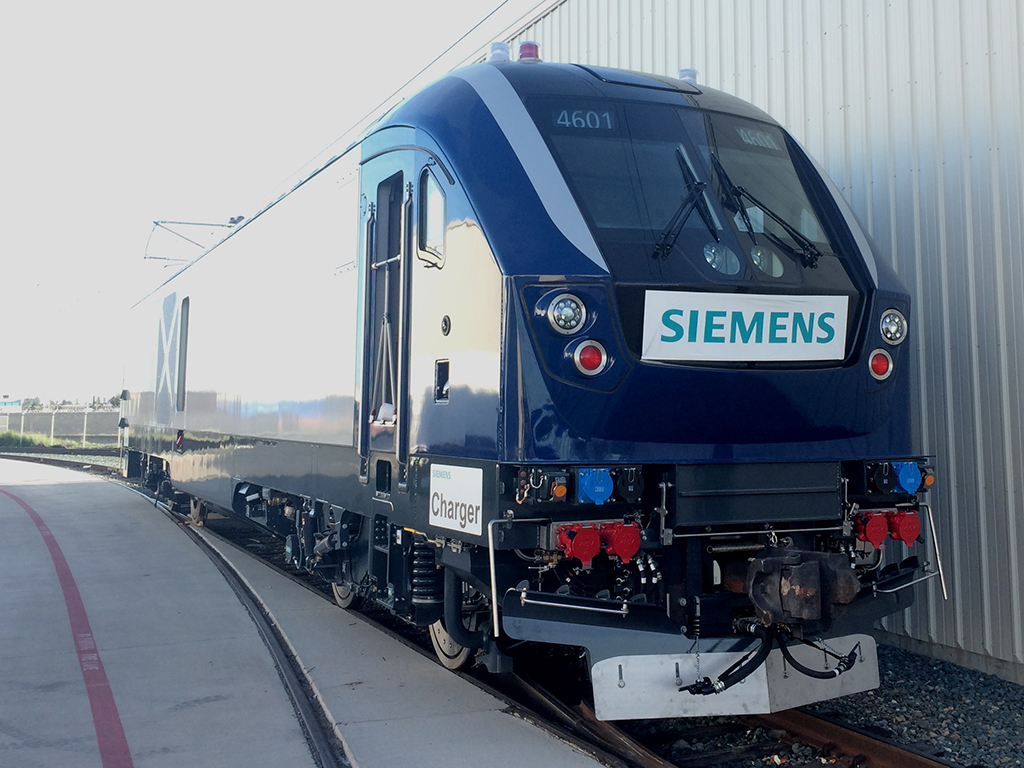 Az első Charger március végére készült el. A Siemens legújabb mozdonysorozatára eddig hét amerikai államból, összesen közel száz gépre érkezett megrendelés (fotó: Railway Gazette)