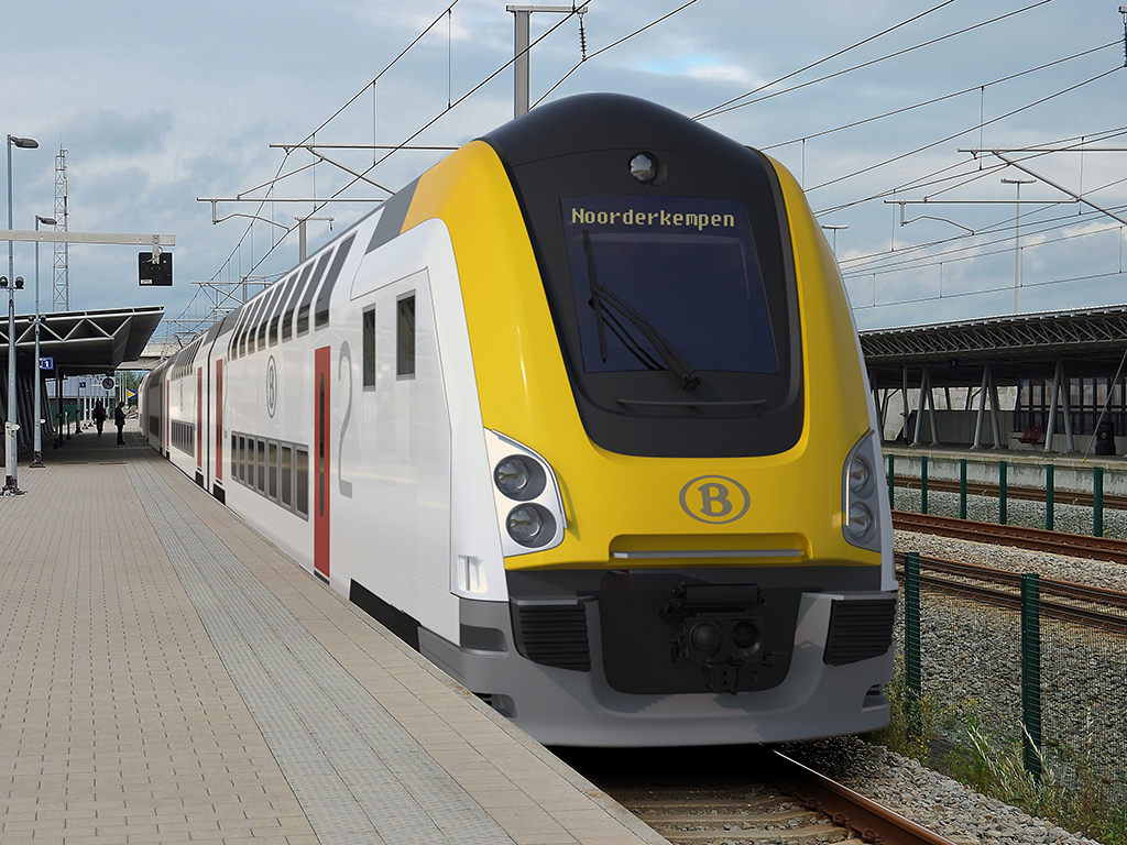 A belgák ismét bevásárolnak emeletes kocsiból: első körben négyszáznegyvenöt M7-est szereznek be a Bombardier és az Alstom konzorciumától, de a mennyiség 1362-ig növelhető (forrás: Railway Gazette)
