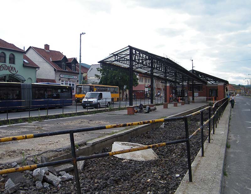 A diósgyőri végállomás épületét elbontják