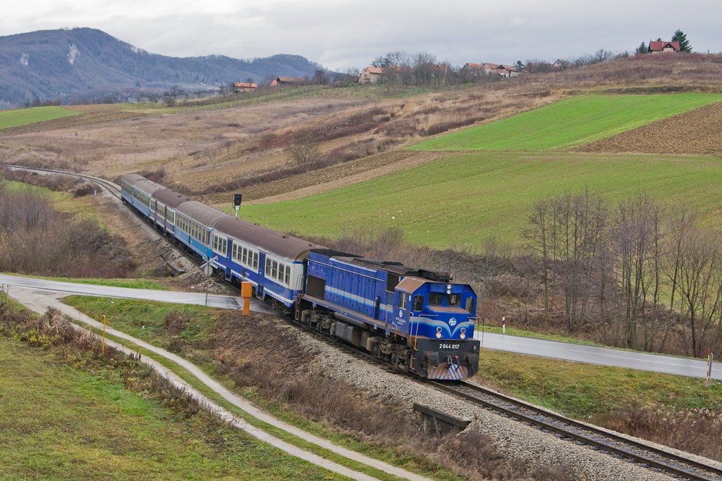 Bár a horvát vasútra nem jellemző a csúcstechnika, mégis pozitív irányba mozdult el az utasforgalmuk a válság alatt<br>(fotó: Vörös Attila)