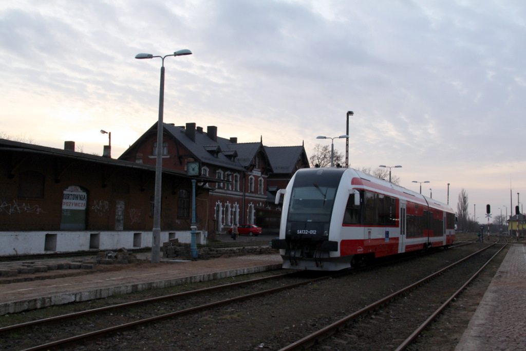 PESA-motorvonat Wągrowiecben<br />Kattintásra galéria nyílik a szerző képeiből