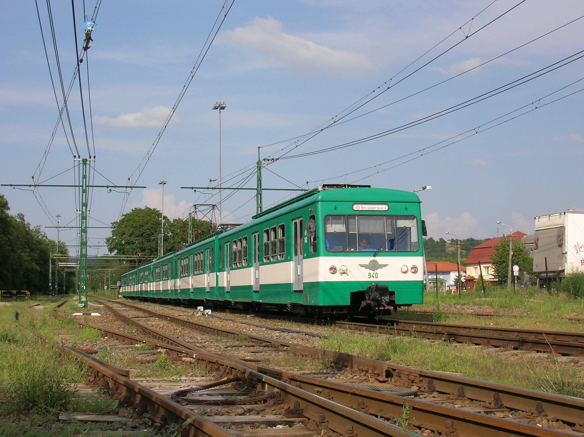 Kovács Roland felvétele Kerepesen készült az Md 01 vonatszámú mentesítőről
