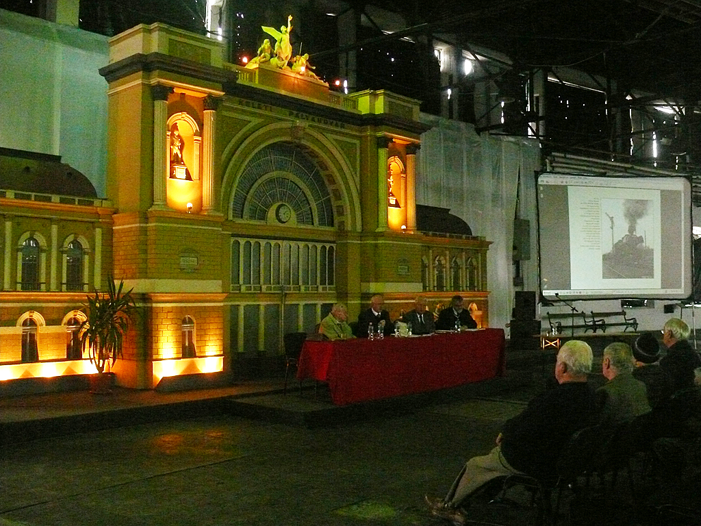 Az ünnepi ülést a Magyar Vasúttörténeti Park Orient csarnokában tartották<br>(a szerző felvételei)