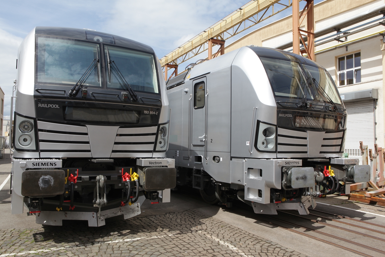 Még öt Vectront rendelt a német Railpool lízingcég, tizenkilencre növelve a mozdonytípusból álló flottáját (fotó: Siemens AG)