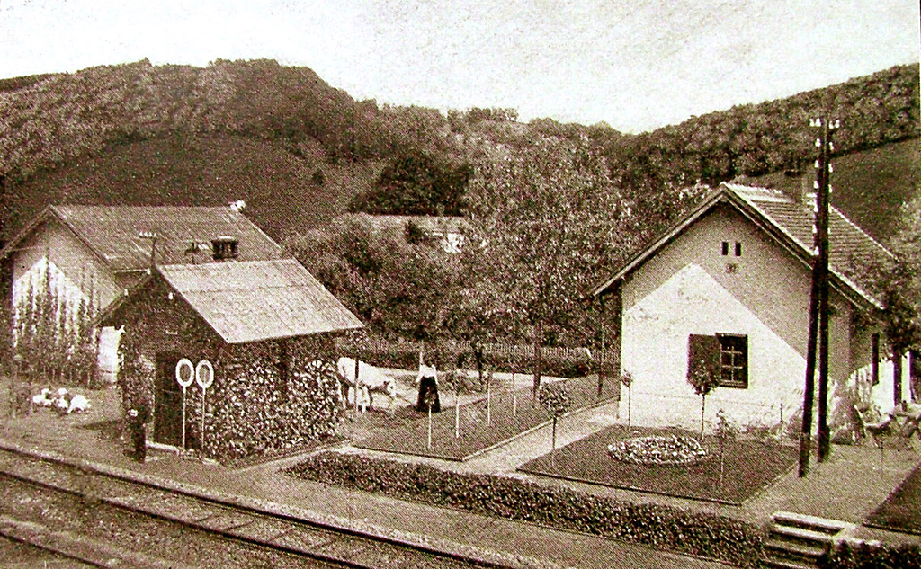 A Budapest–Hatvan vonal 29. számú őrháza és környezete<br>(Möller’s, 1909)