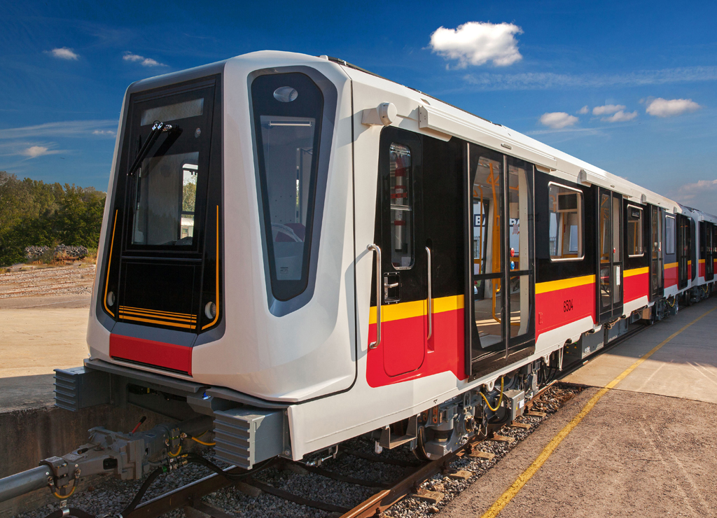 A lengyelek új metrója<br>(fotók: Siemens)