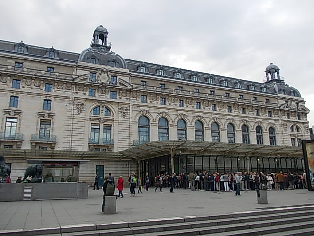 A múzeummá lett Gare d’Orsay