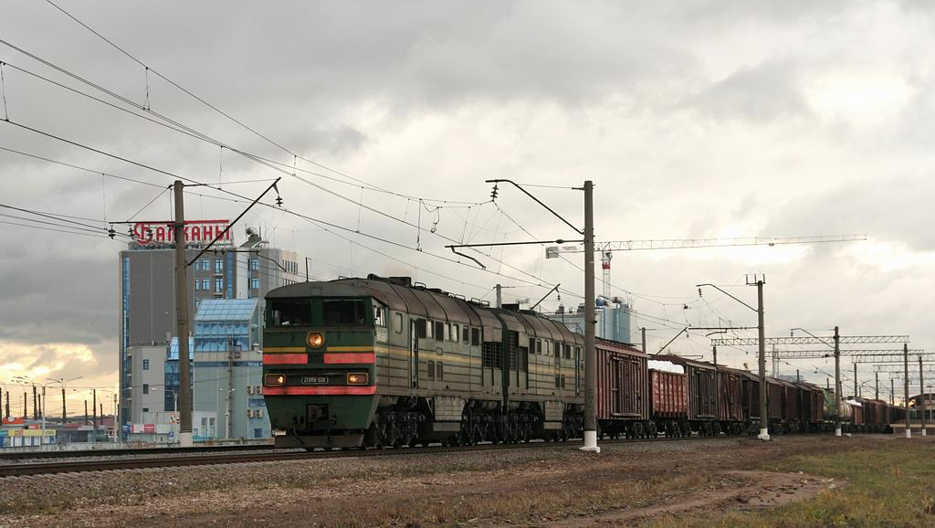 A Gefco Magyarország által kínált intermodális szállítás jelenleg elsősorban a Magyarországtól Fehéroroszországon és Oroszországon át Kínáig terjedő relációt fedi le<br>(fotók: Hrotkó Miklós)