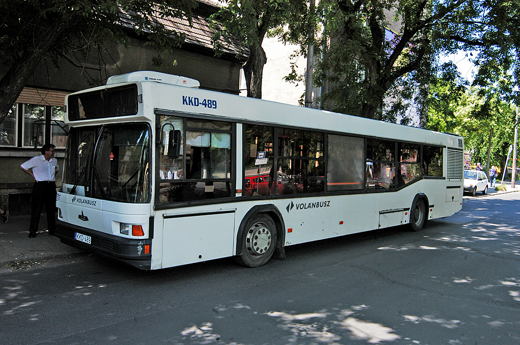 A Hajdú Volán tulajdonában lévő, Volánbusz-alvállalkozó által üzemeltetett MAZ, ami tizedmagával a 2009-es szolgáltatóváltással vált feleslegessé Debrecenben
