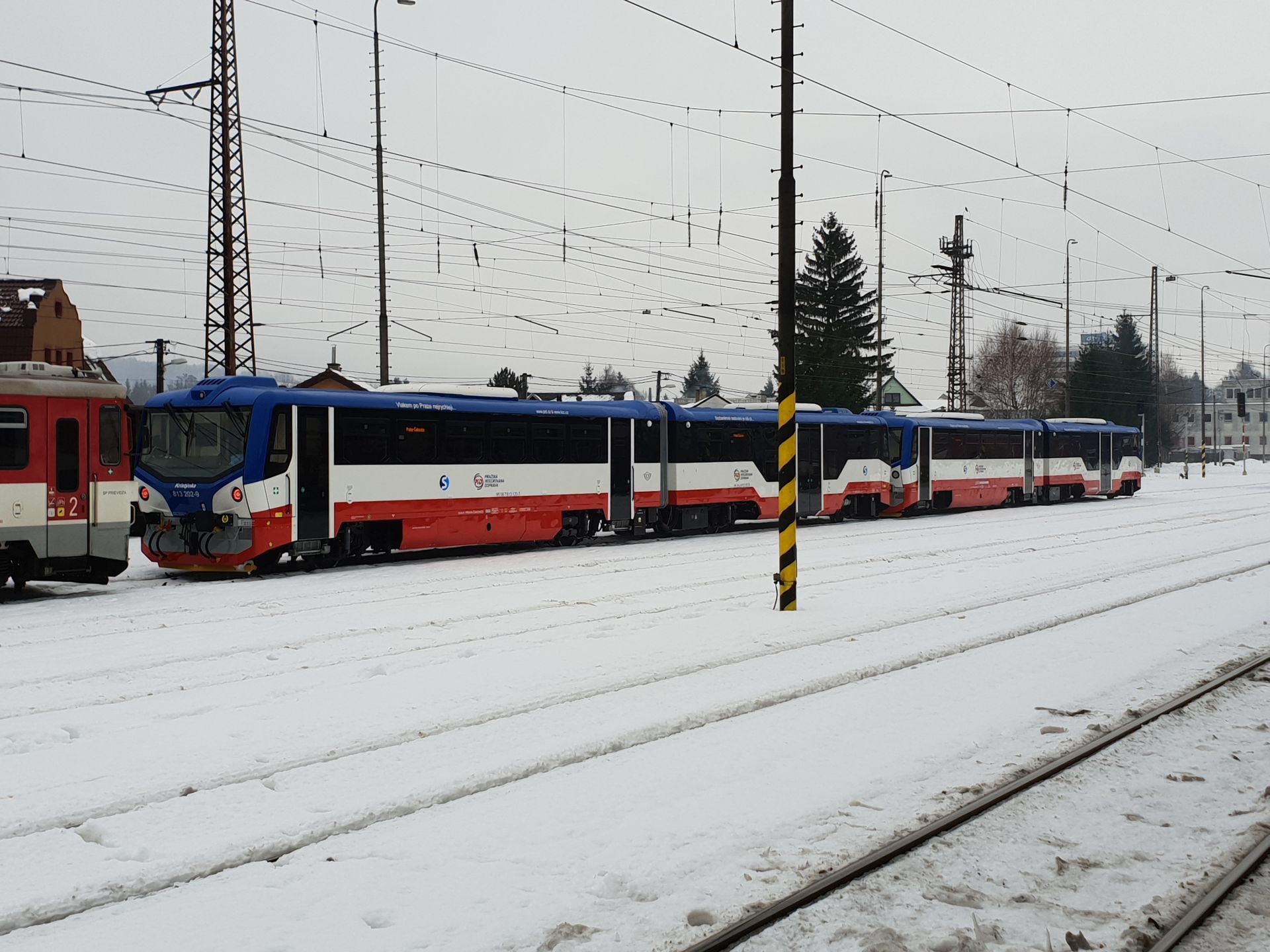 Az új motorvonat már útra kész Prágába. Néhány hónapot késnek csak (fotó: KŽC Doprava)