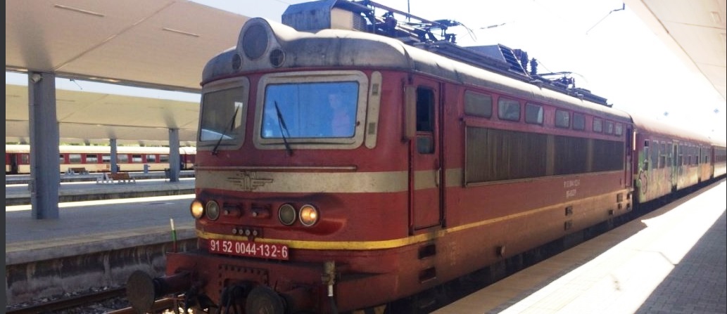 A Plovdiv–Edirne vonat az első és egyben utolsó előtti napon (forrás: railturkey.org)