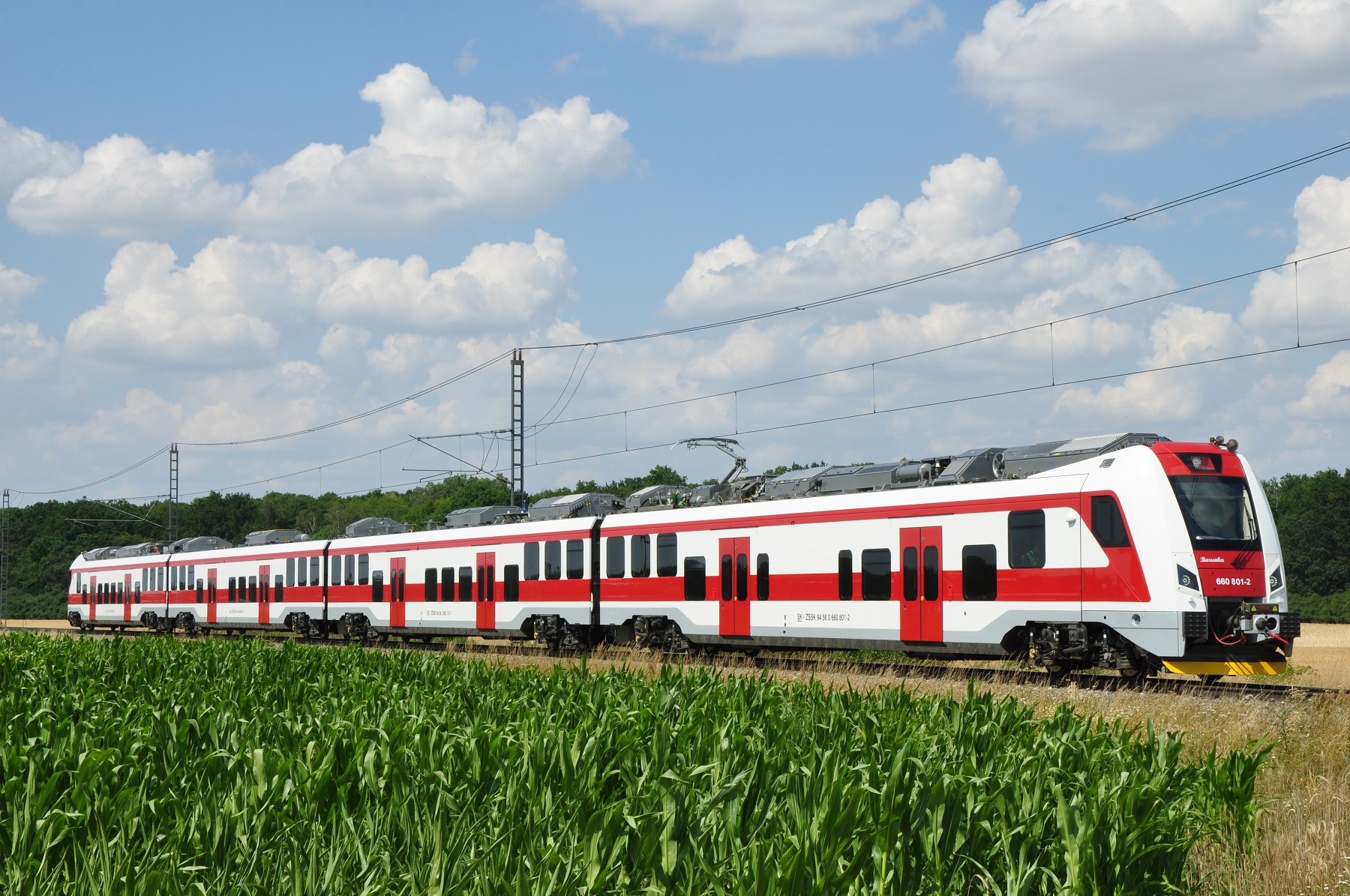 A ZSSK új villamos motorvonata a közép-csehországi VUZ tesztpályán (a képre kattintva galéria nyílik, fotók: ZSSK)