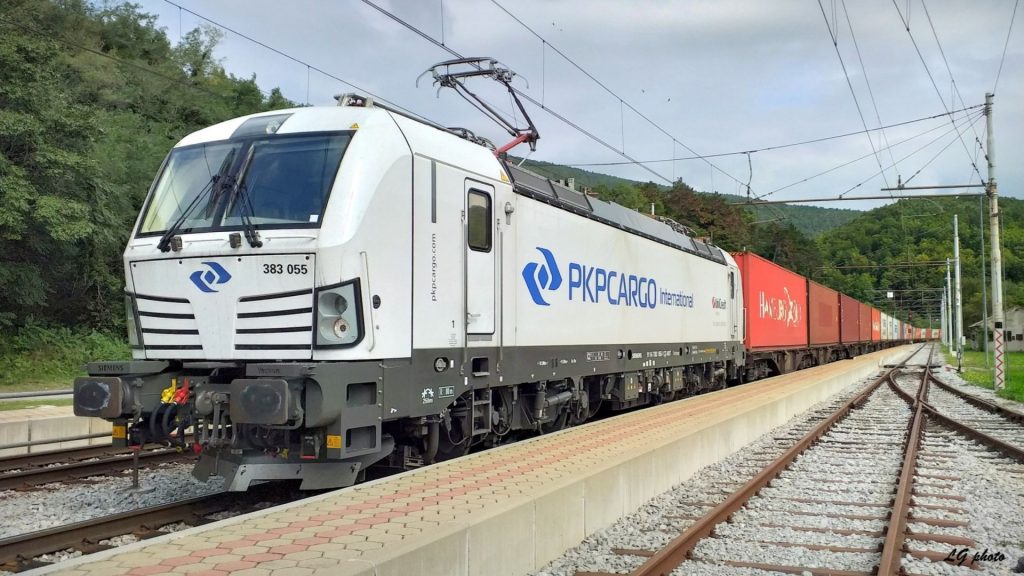 Hatmillió euróval támogatja az Európai Bizottság Lengyelországban, hogy az árukat közút helyett vasúton szállítsák (illusztráció: PKP Cargo)