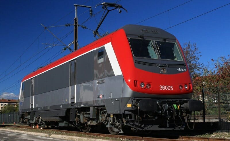 Az Akiem Alstom Astride mozdonyai közül elsőnek a BB36005-ös esett át korszerűsítésen (fotó: Akiem)