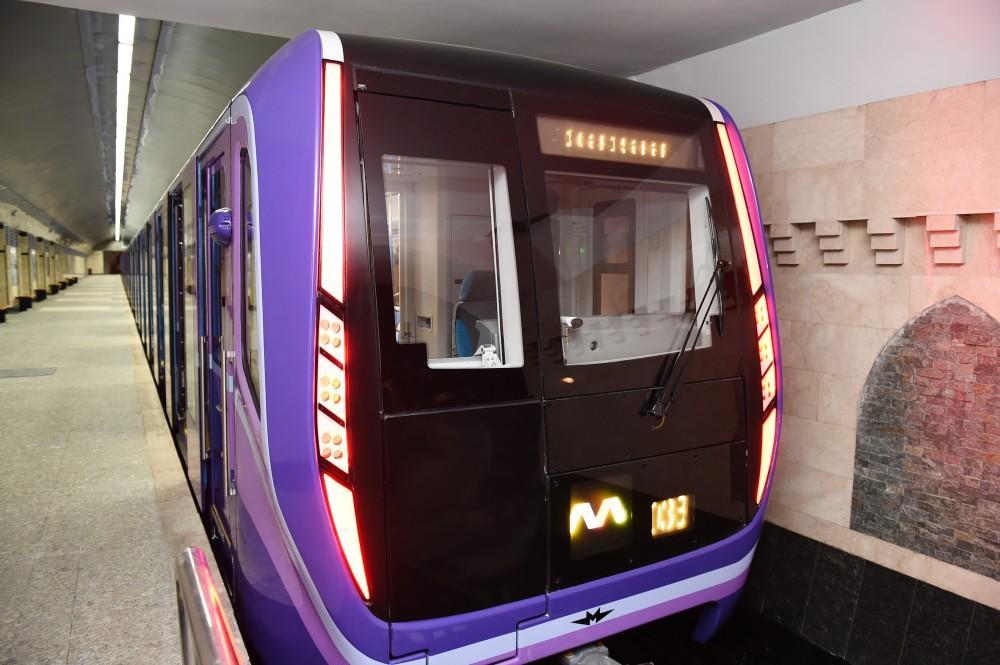 Az orosz Metrovagonmas szállítja Baku új metrószerelvényeit (kép forrása: AzerNews)