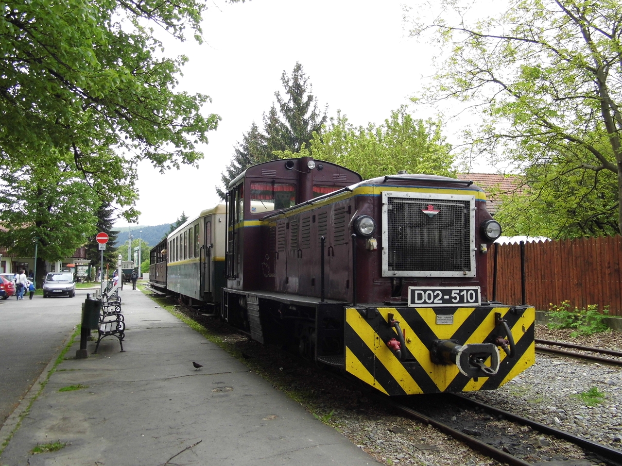 Május 9-étől ismét közlekednek a vonatok a Lillafüredi és Pálházi Állami Erdei Vasúton (fotó: Károly Szabolcs)