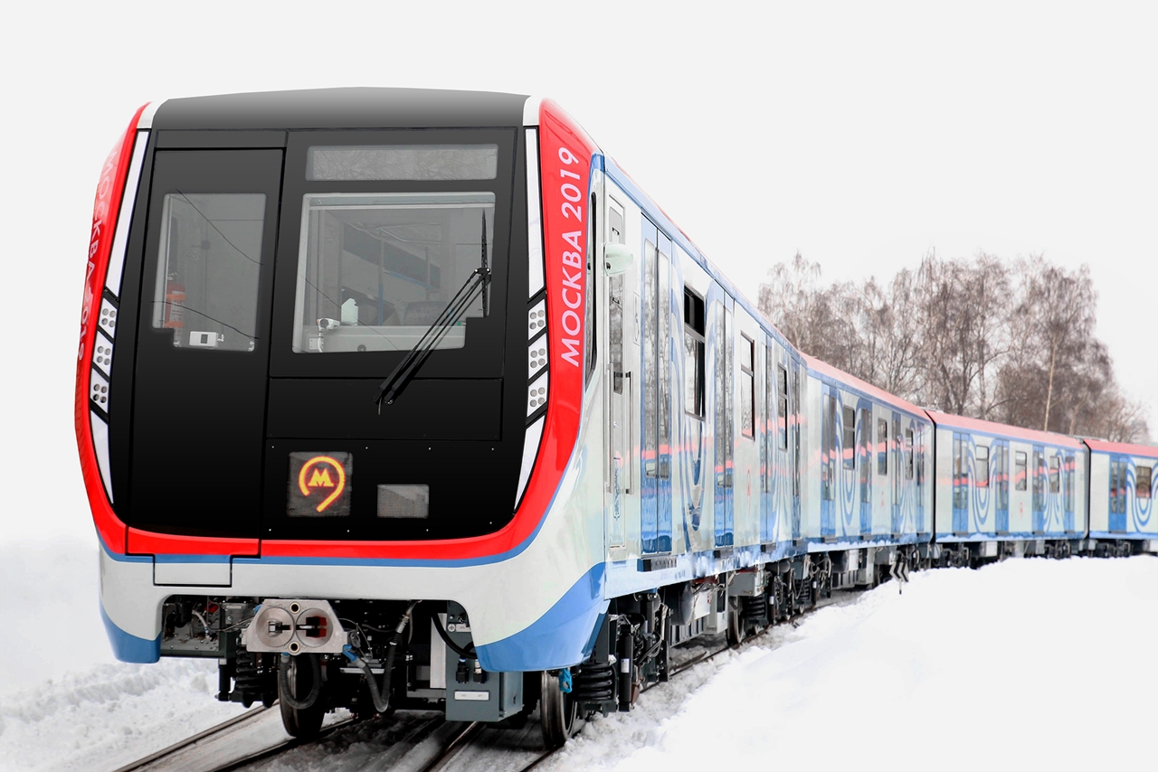 A Moszkvai Metró 360 kocsinyi Moszkva-2019-es szerelvényt állít forgalomba az éven (kép forrása: Metrovagonmas)