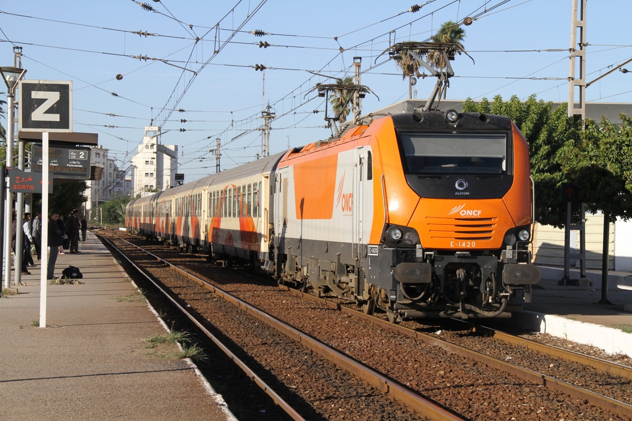 Az ONCF-nél már dolgozik húsz Alstom Prima villanygép, pár éven belül a flotta ötventagúra nő (fotó: Global Rail News)