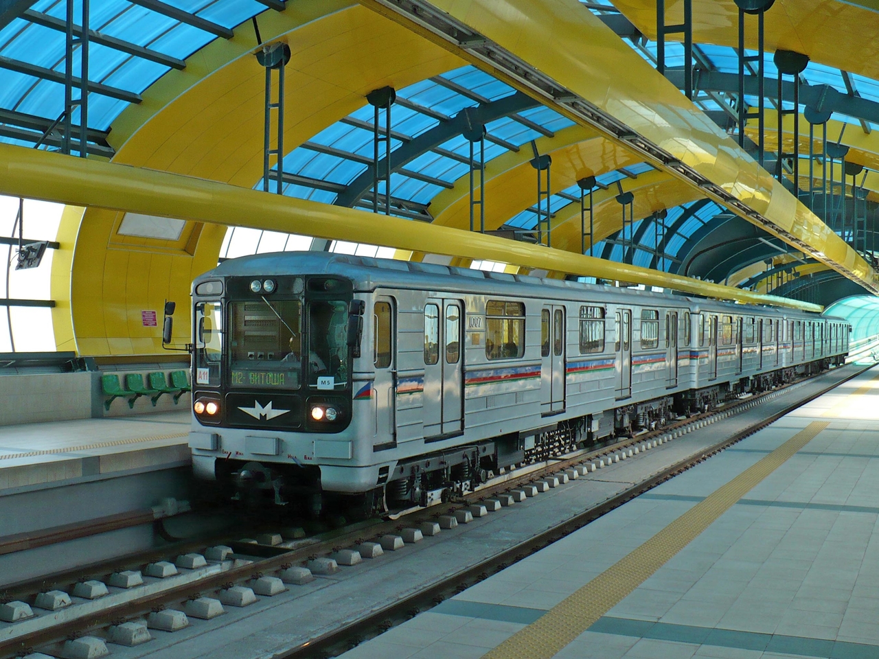 A Metrovagonmas két, a cég által gyártott metrószerelvényt újít fel a szófiai metró részére, további tíz vonat korszerűsítése pedig opcionális (fotó: Metrovagonmas)