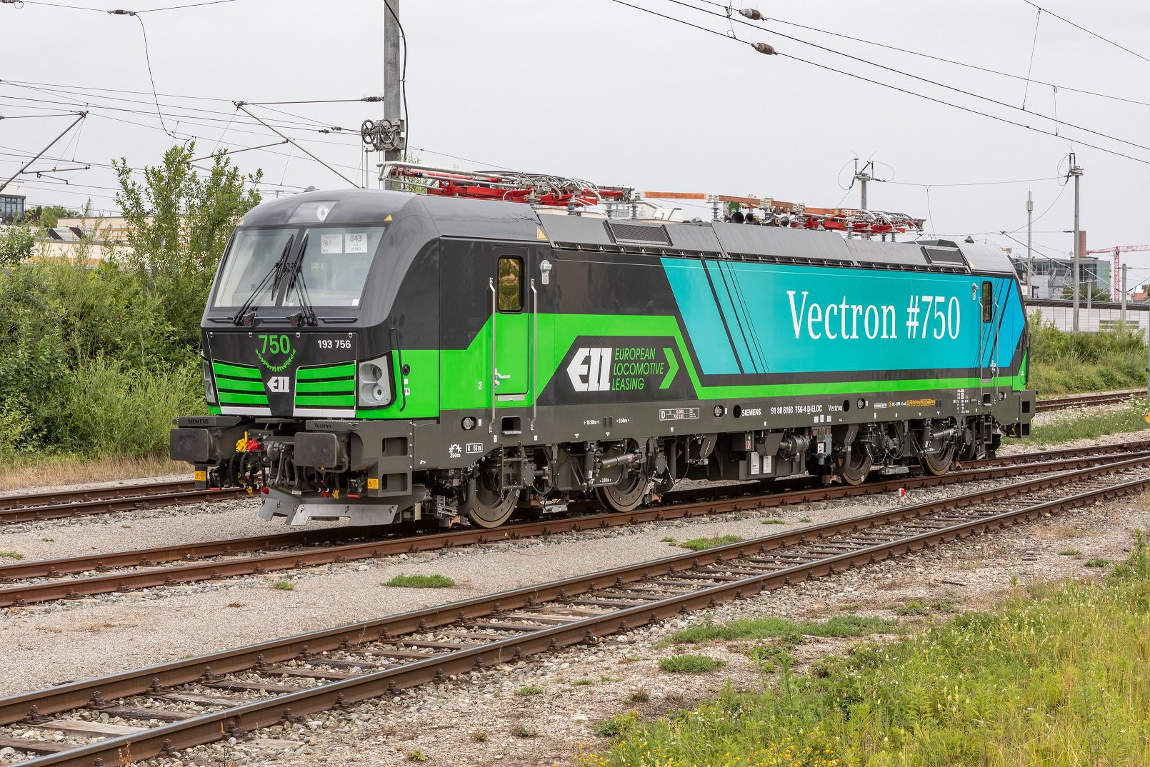Már hétszázötven Vectron dolgozik az európai síneken (kép forrása: Twitter, Siemens Mobility)