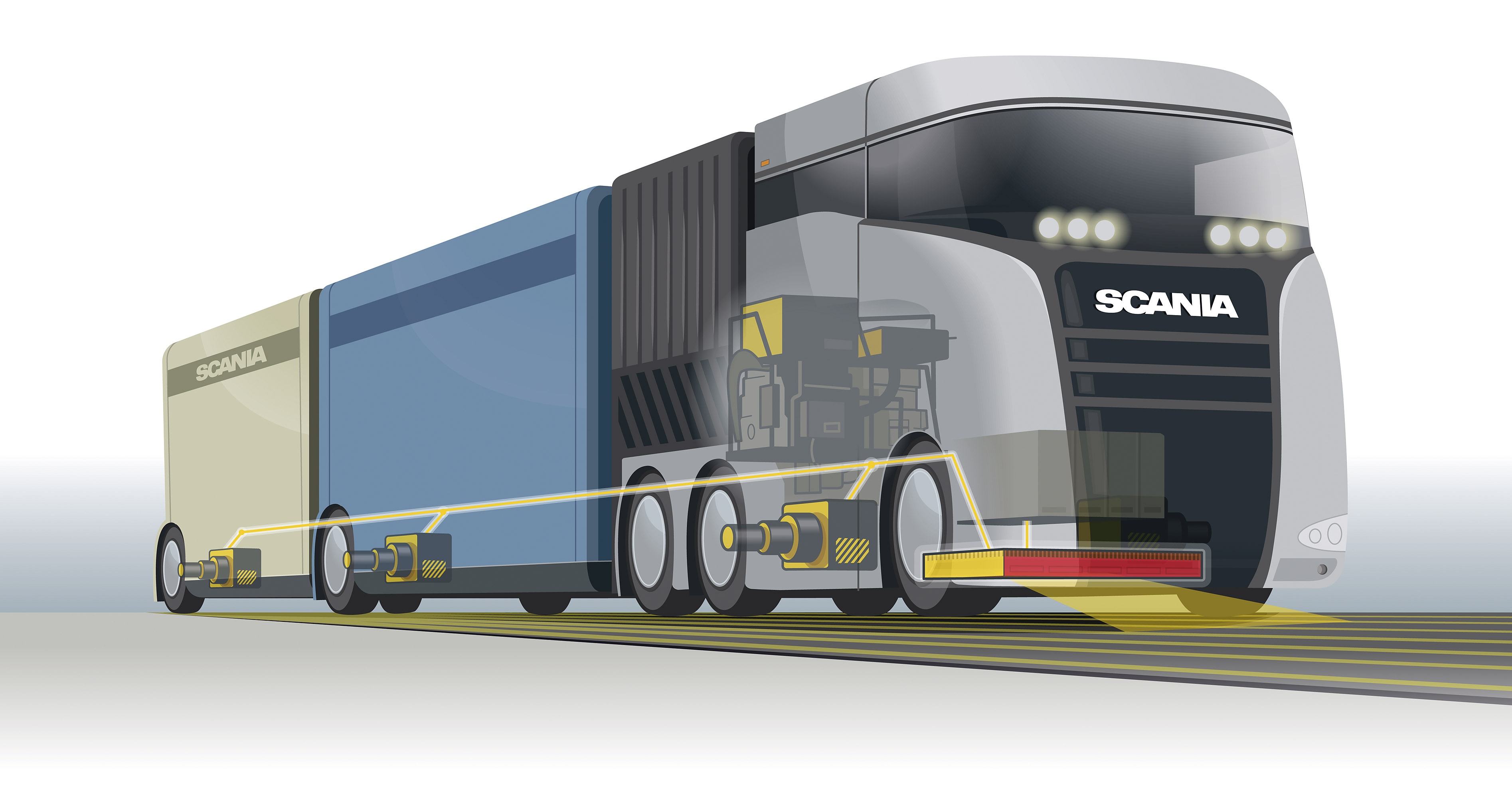 Így nézhet ki a jövő Scaniája <br /> (fotó: Scania)
