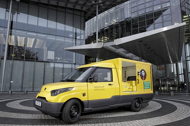 Tiszta energiával töltik majd a StreetScooter nevű kisteherautókat<br >(fotó: focus.de)