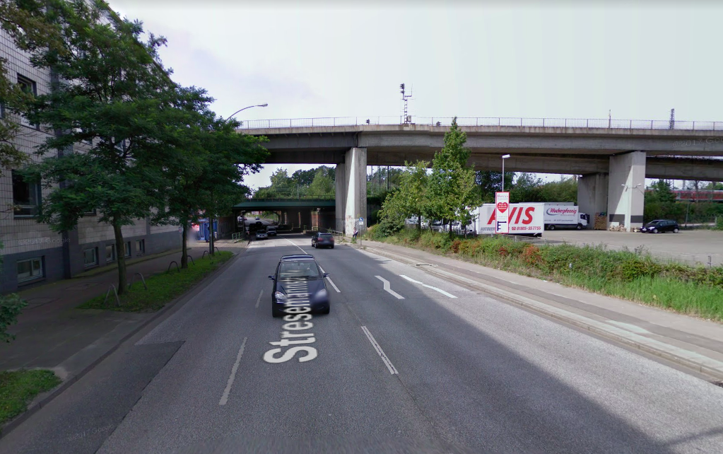 A Stresemannstraße a Google Street View-n