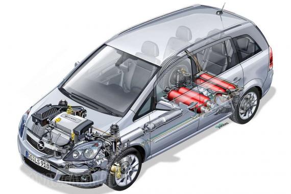 A földgázt járművek meghajtására is felhasználják: a gázolajhoz képest húsz százalékkal kisebb szén-dioxid-kibocsátást lehet vele elérni (forrás: autonavigator.hu)