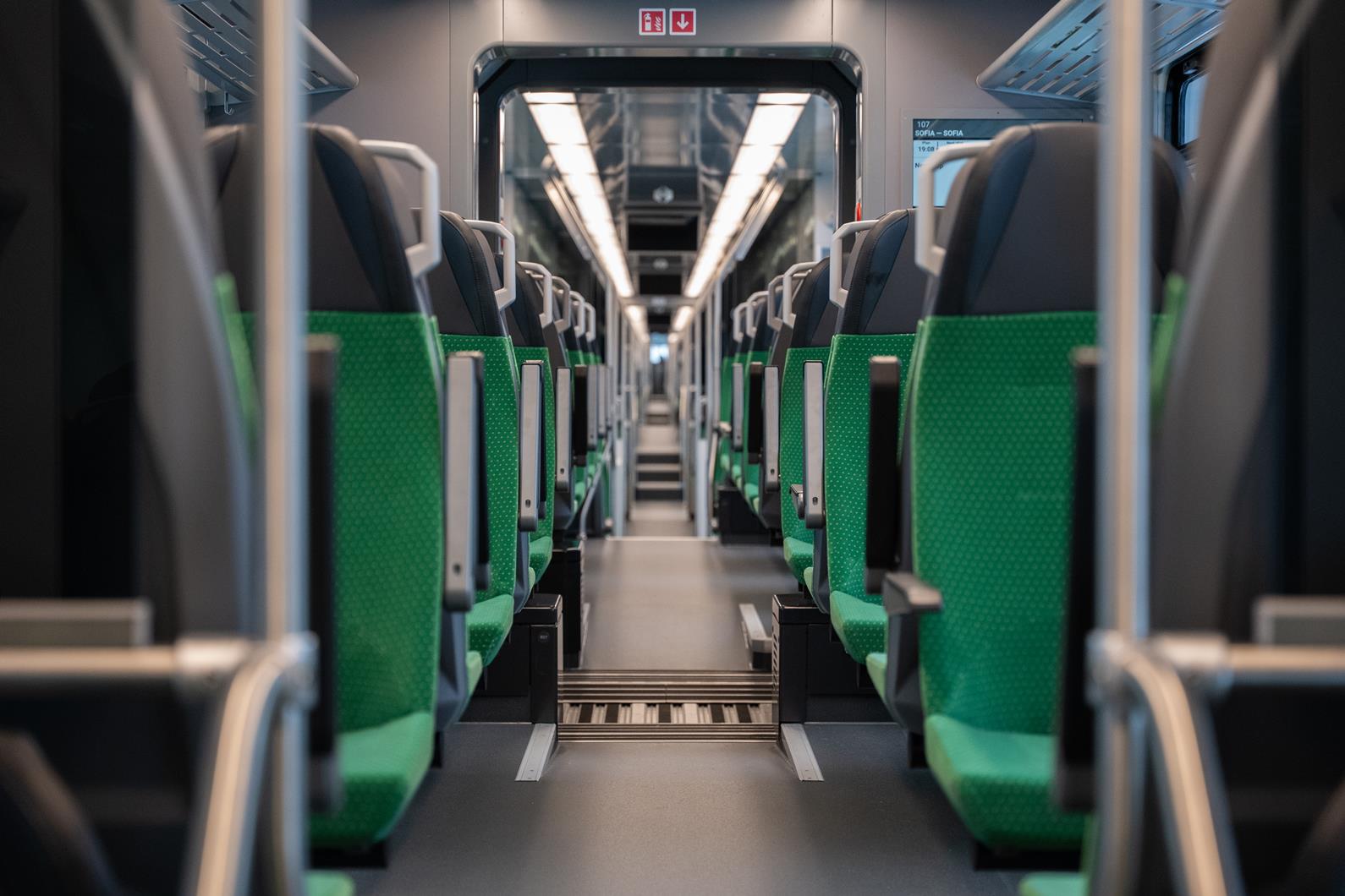 A szerelvények beltere (képek forrása: Škoda Group / Railway Gazette)