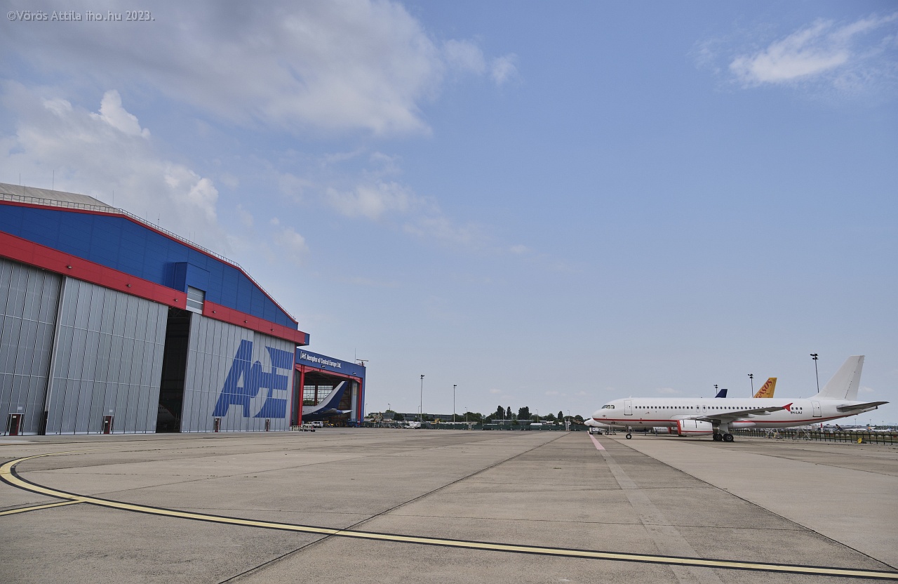 Az Aeroplex hangárja Ferihegyen (fotók: Vörös Attila)