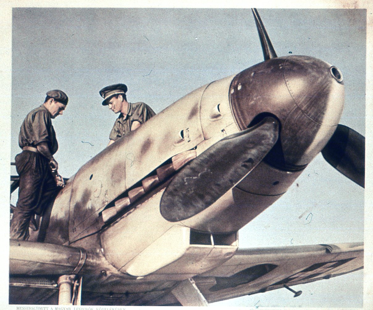 Bf 109G színes Punka001
