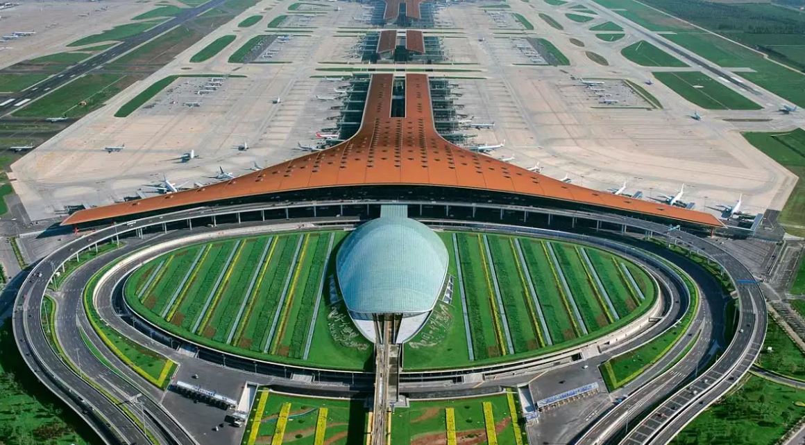 A dammami, a volt szaúdi uralkodó Fahd királyról elnevezett repülőtér részlete