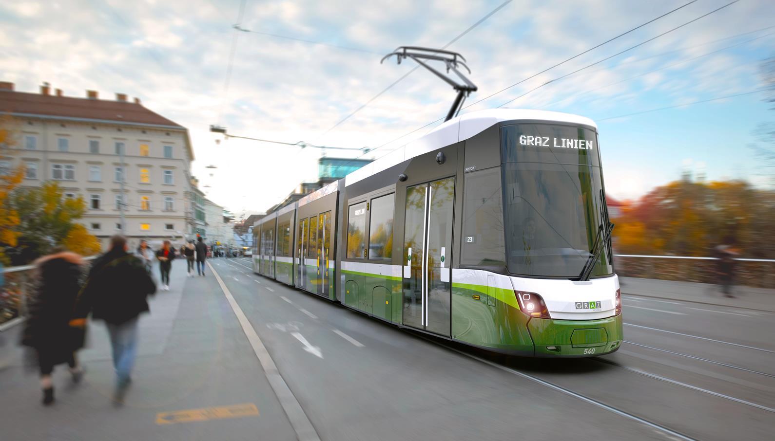 Graz Linien, Graz Alstom Flexity villamos