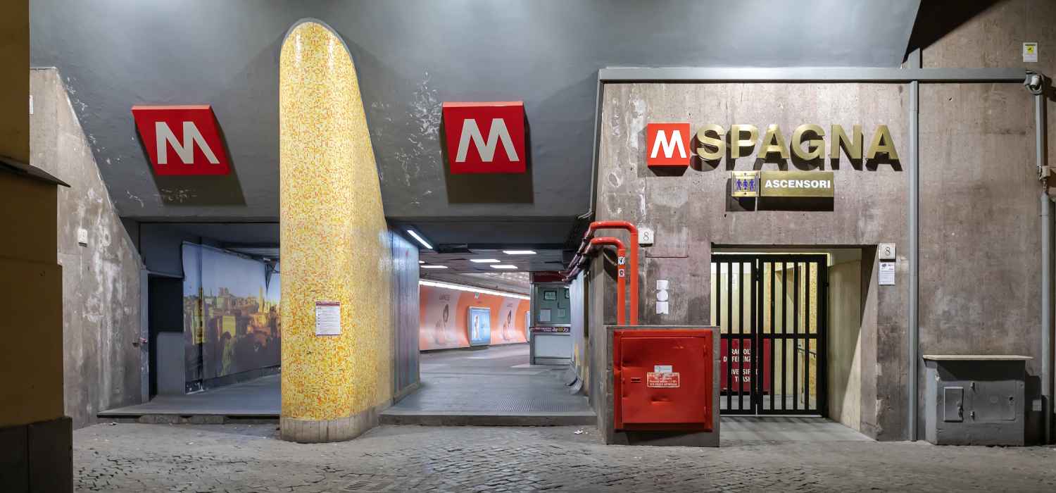 metropolitana roma, piazza di spagna
