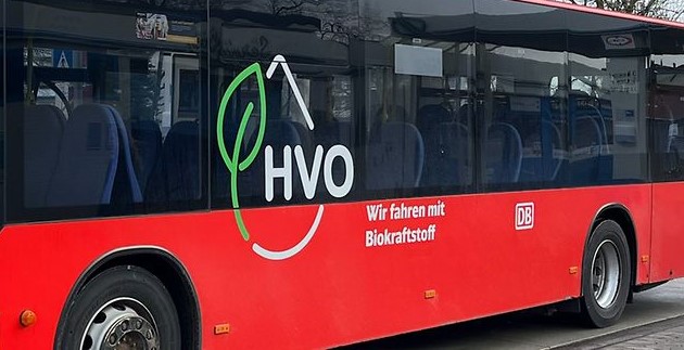 HVO a DB dízelbuszában