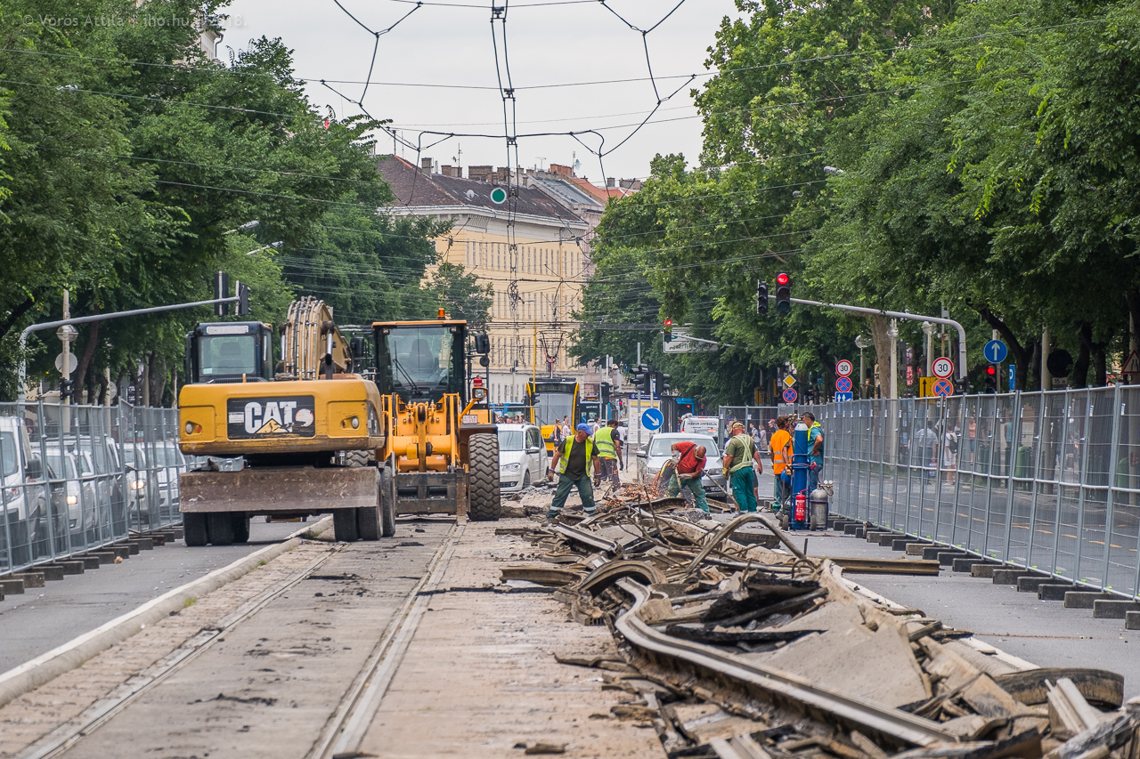 Vörös Attila felvétele a 2018 kora őszi felújítás során készült