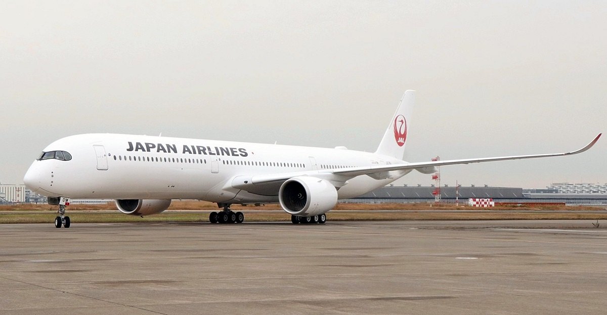 A JAL A350-ese a Hanedán