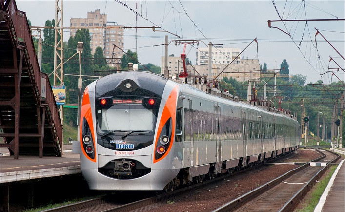 Ukrán IC EMU a koreai Hyundai Rotemtől