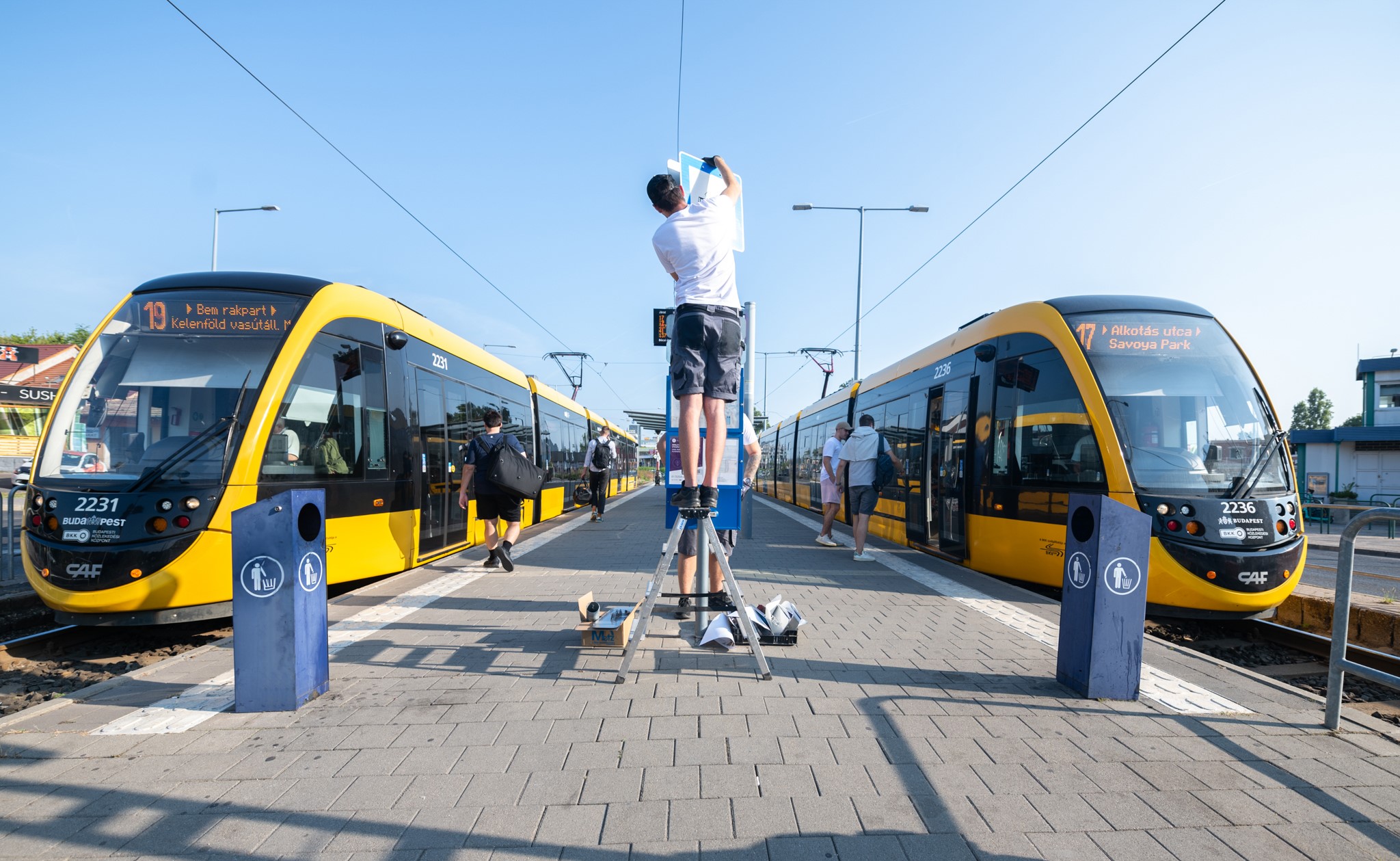 Óbuda, megújult az utastájékoztatás