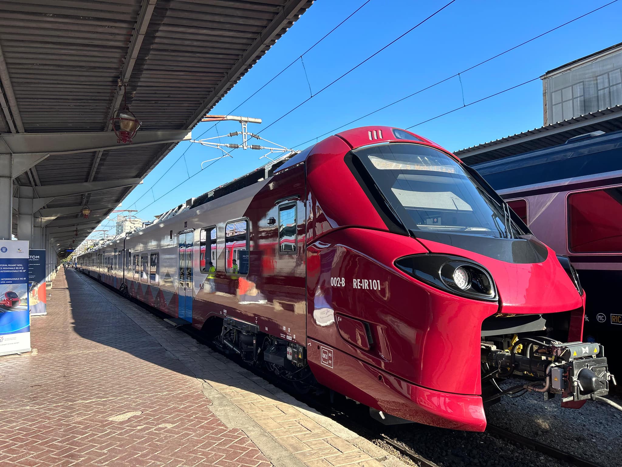 Alstom Corradia a bukaresti Északi pályaudvaron