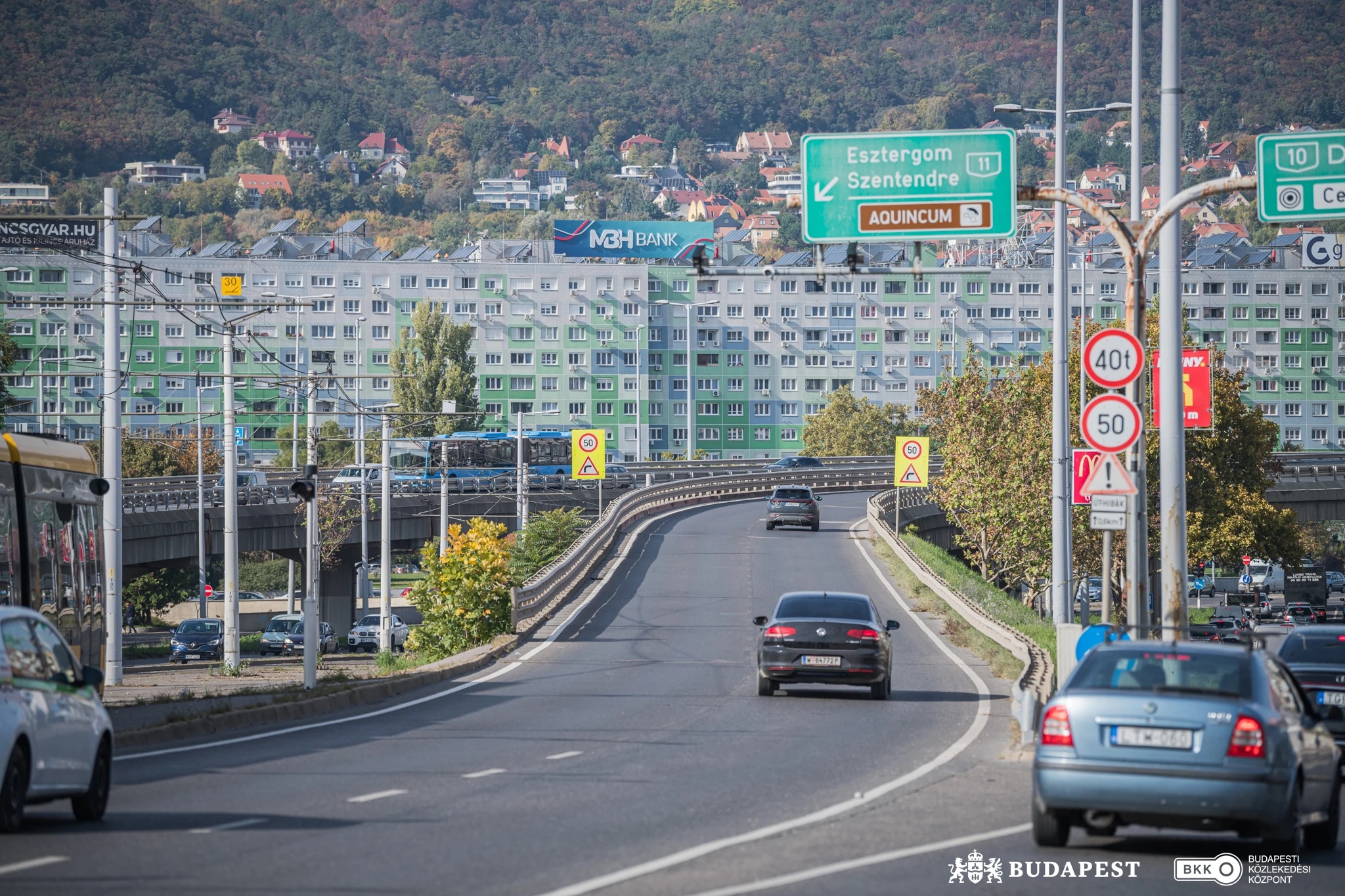 Halaszthatatlanná vált a Flórián téri felüljárók átépítése, a munkálatok február 14-én indulnak (képek forrása: BKK)