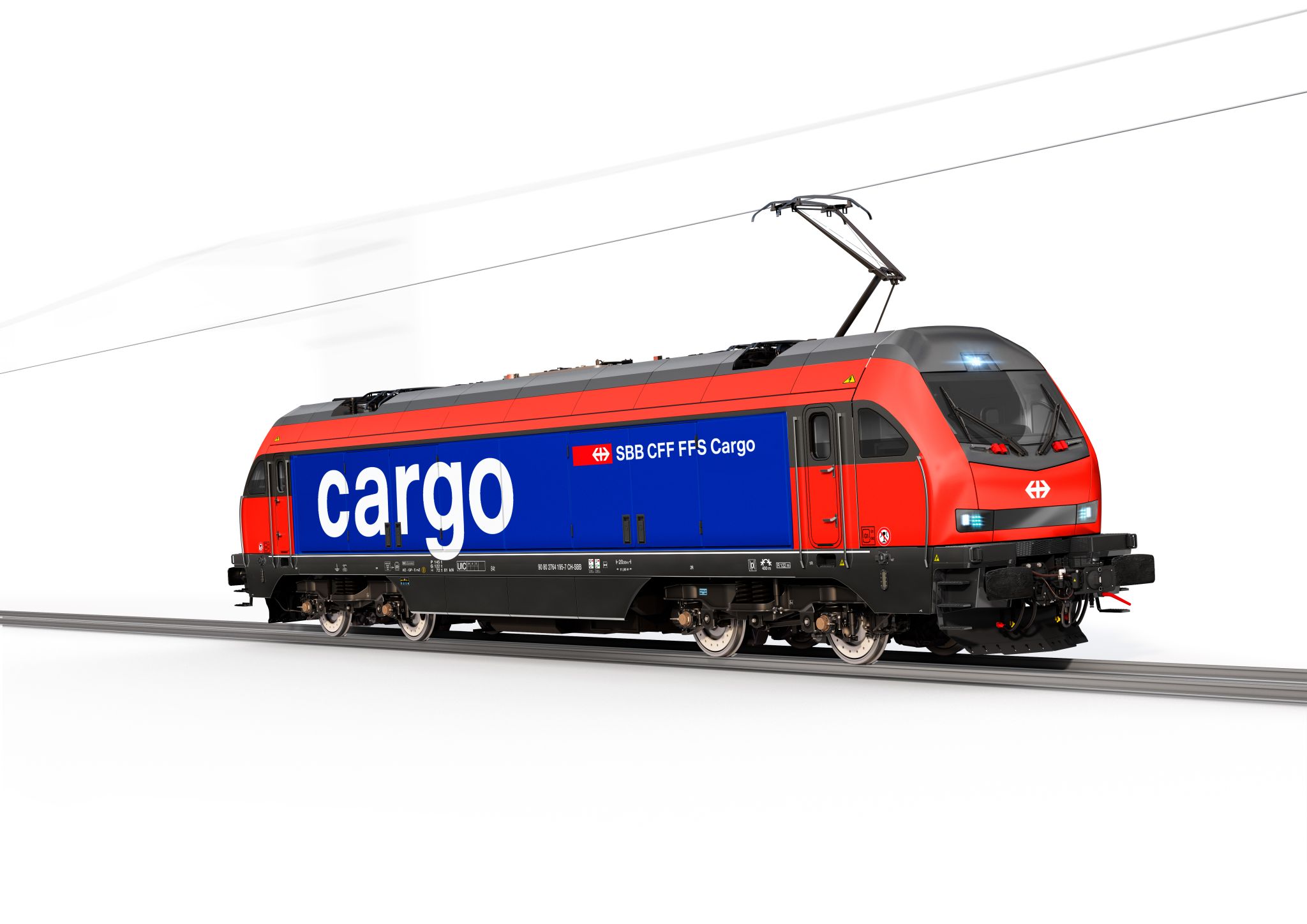 A Stadlertől rendelt villamosmozdonyokat az SBB Cargo (kép forrása: Stadler Rail)