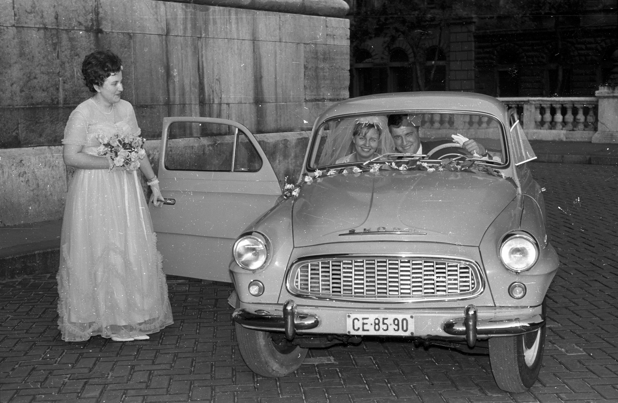 1961., Budapest. Igen! (fotó: Fortepan/Hámori Gyula)