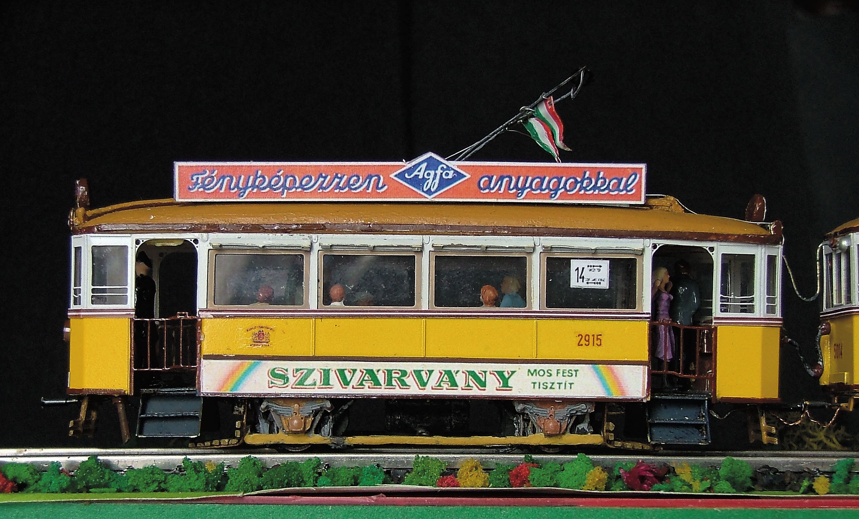 A 2915-ös kocsi modellje