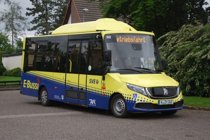 A K-Bus midibusza (kép forrása: Kuhn Fachmedien / x.com)