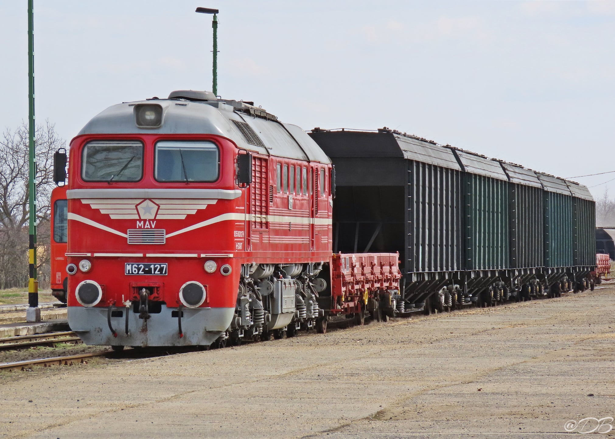 Többek között az M62 127-es Szergej dübörgésétől is hangos lesz majd a 81-es vonal (fotó: Magyarországi Vonatok Képekben Facebook-oldal)
