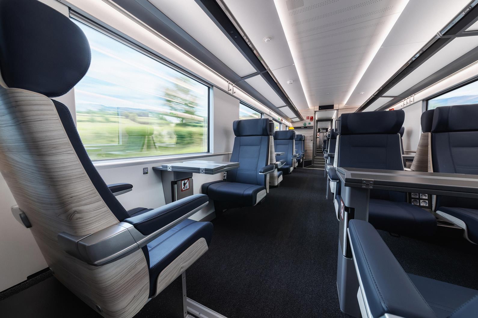 A Smile-ok utastere (kép forrása: Railway Gazzette)